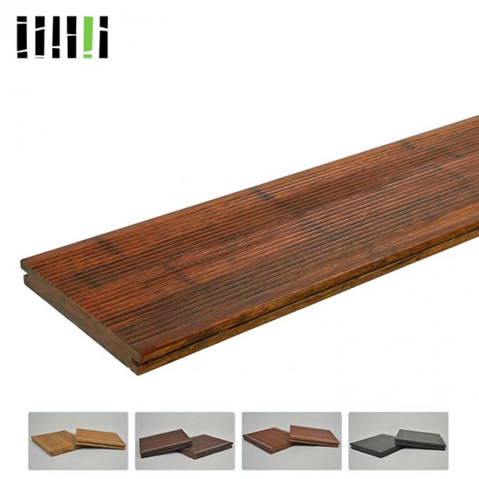 Outdoor High Density 1220kg/m³ Bamboo Flooring Tiles Eco Friendly With Fine Water Resistance 0